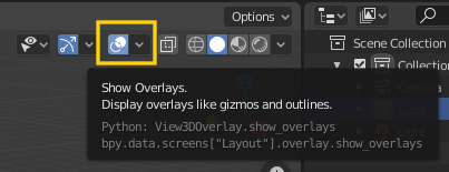 The Show Overlays option