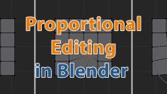 Proportional Editing blender