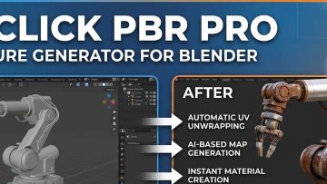 One-Click Pbr Pro – Blender